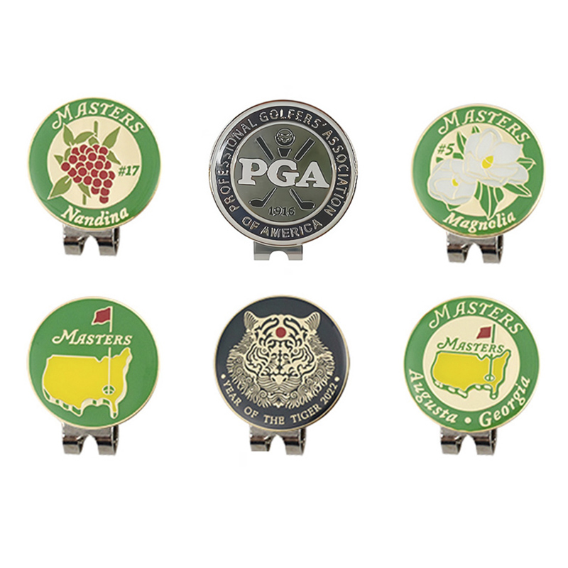 Ball Marker Set - 6 pièces/ensemble marqueur de balle de