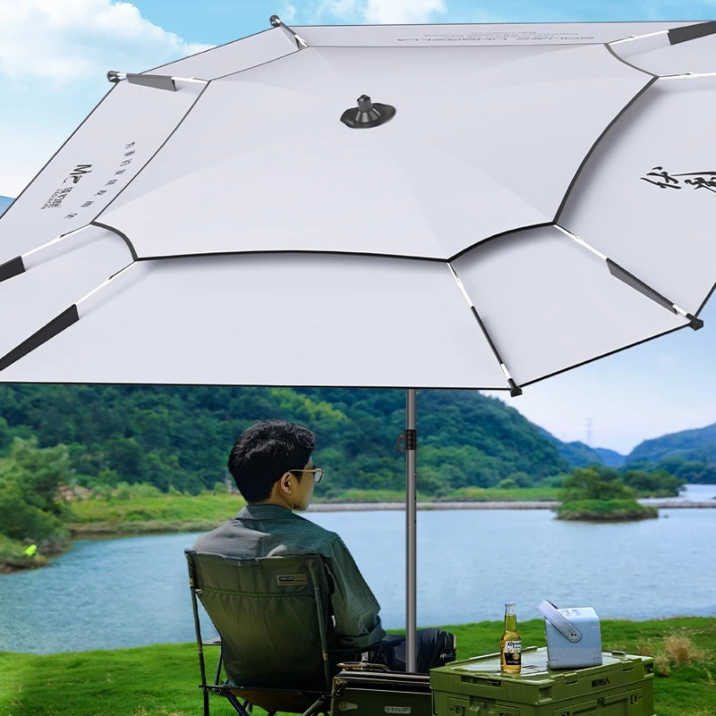 Golf Umbrella Large - Parasol de pêche carré 2026, grand