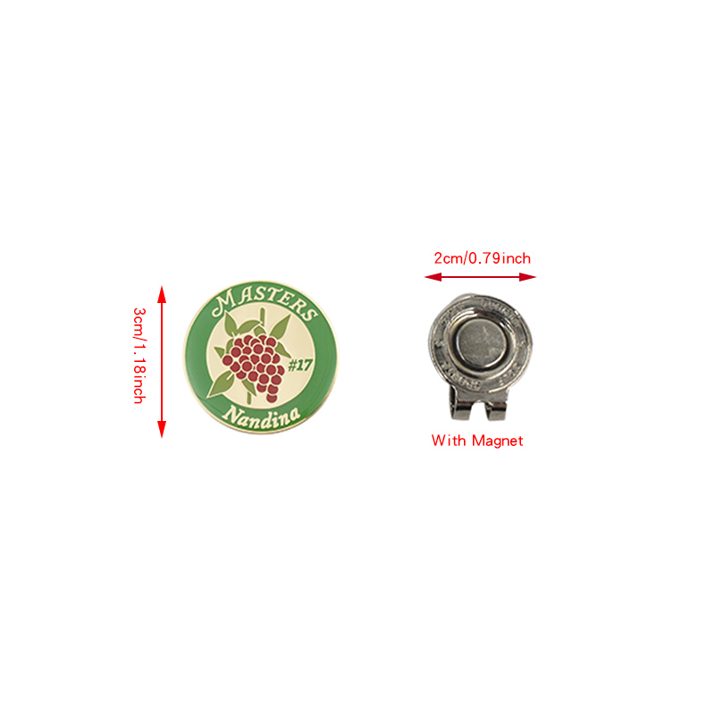 6 pièces/ensemble marqueur de  - Ball Marker Set avis et prix