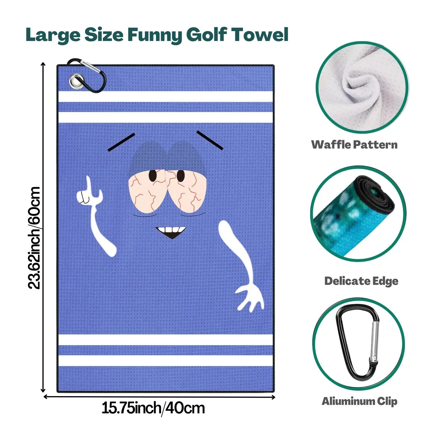 Serviette de golf drôle en mic - Golf Equipment Stores avis et prix