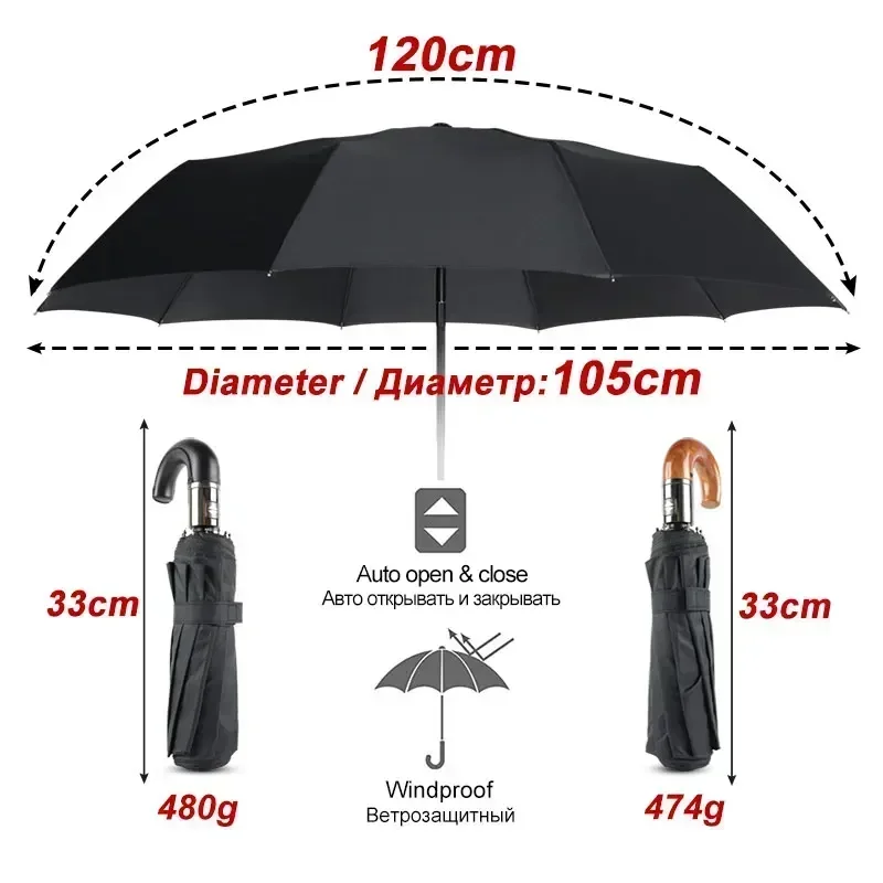 Parapluie inversé de luxe pour - Golf Umbrella Large avis et prix