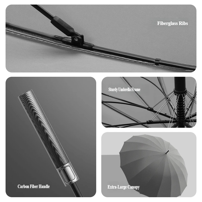 Parapluie droit automatique en - Golf Umbrella Large avis et prix