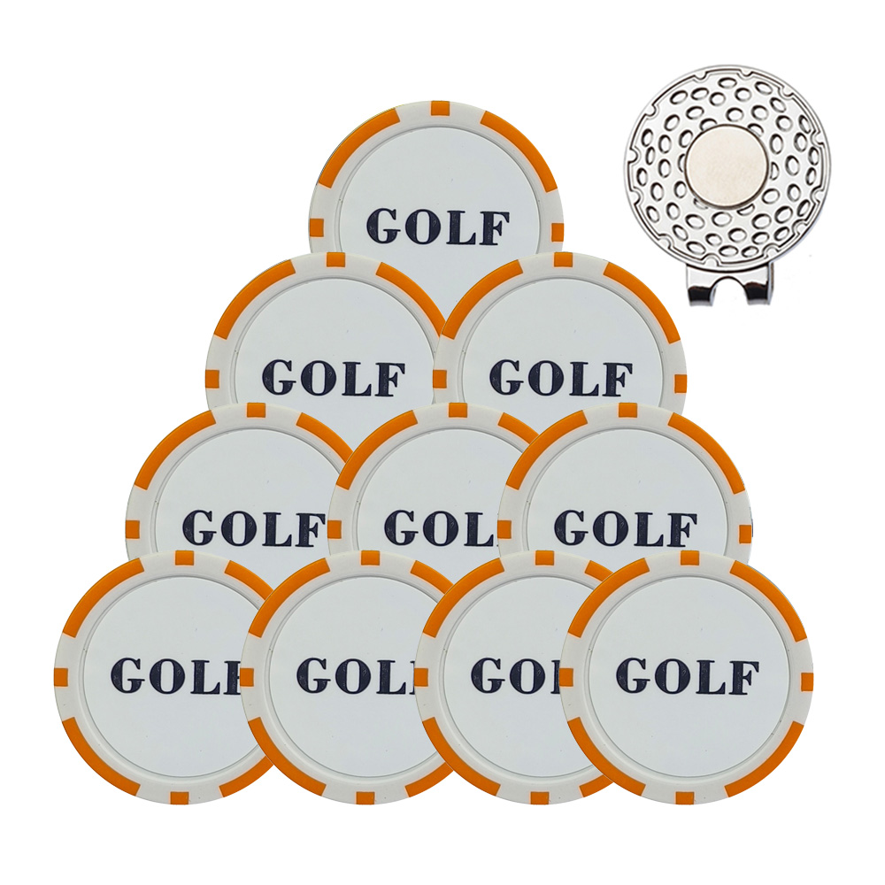 Lot de 10 marqueurs de balle d - Ball Marker Set avis et prix